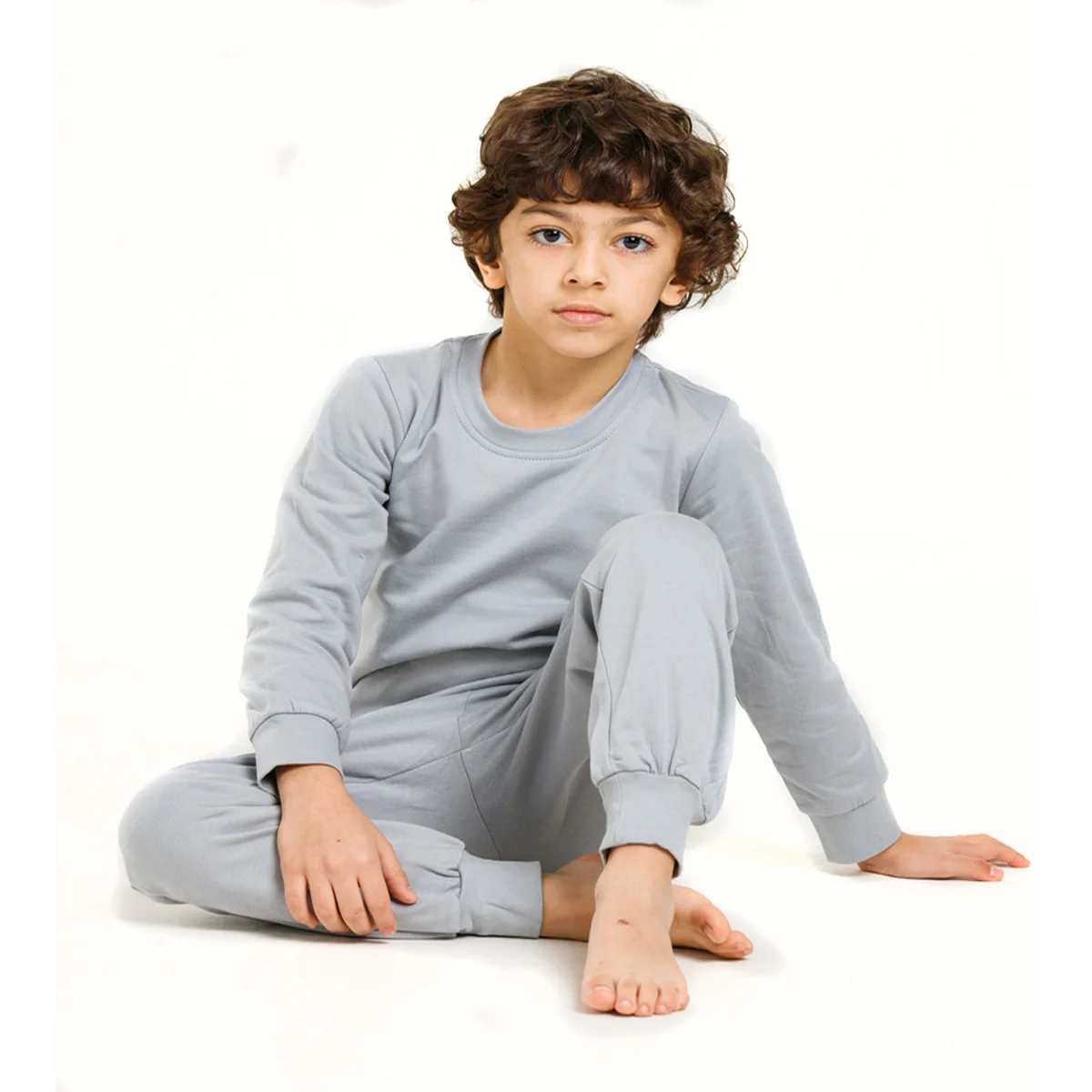 High quality pajamas for a boy soft comfortable and pleasant to the body cotton and lycra fabric