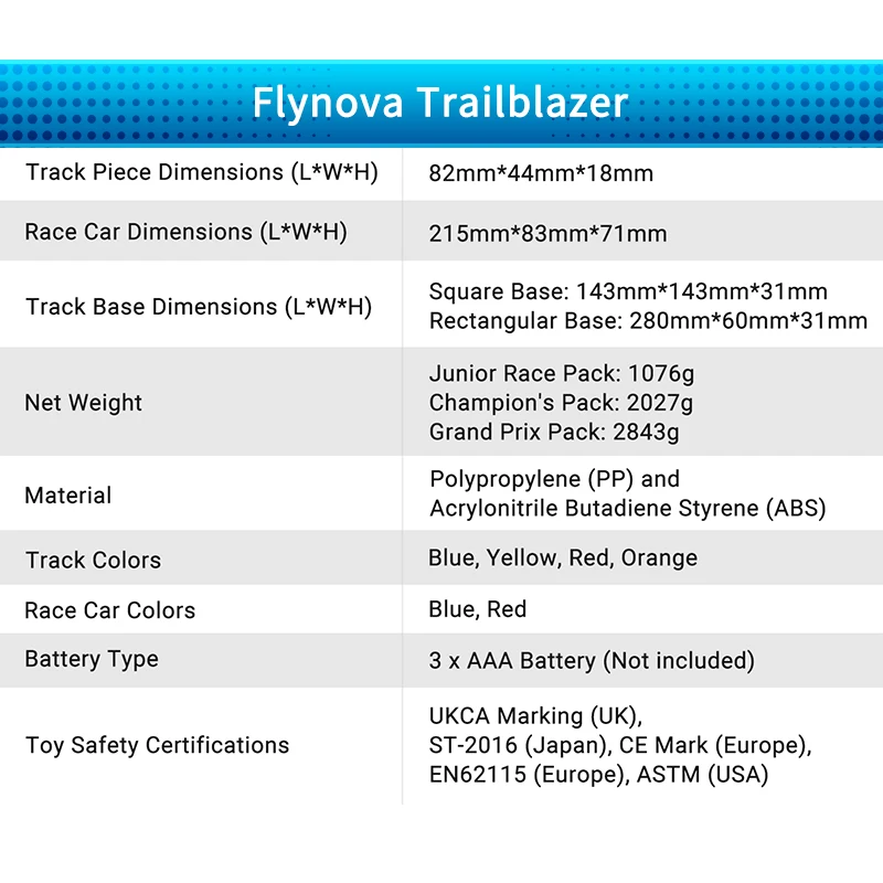 High Quality Track Toy Set 200 PCS Flexible Race Track Play set with Tracks 2 Race Cars