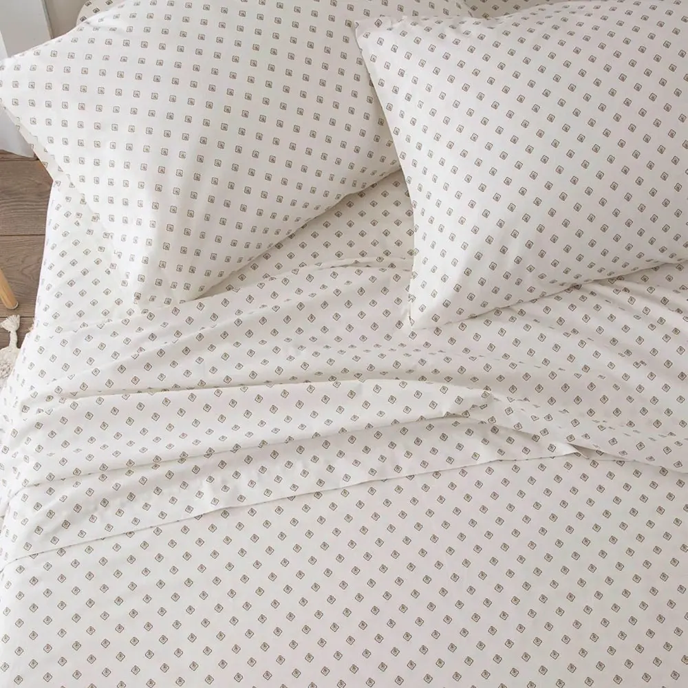 Factory new design comfortable print bedding set 100% cotton bed sheet Solid Dyed Luxury Colorful Beautiful Bed Sheets