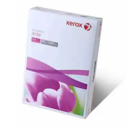 Xeroxe A4 копировальная бумага 70 Gsm 80 Gsm A4 бумага 100% Woold Pulp 80 Gsm A4 бумага для продажи