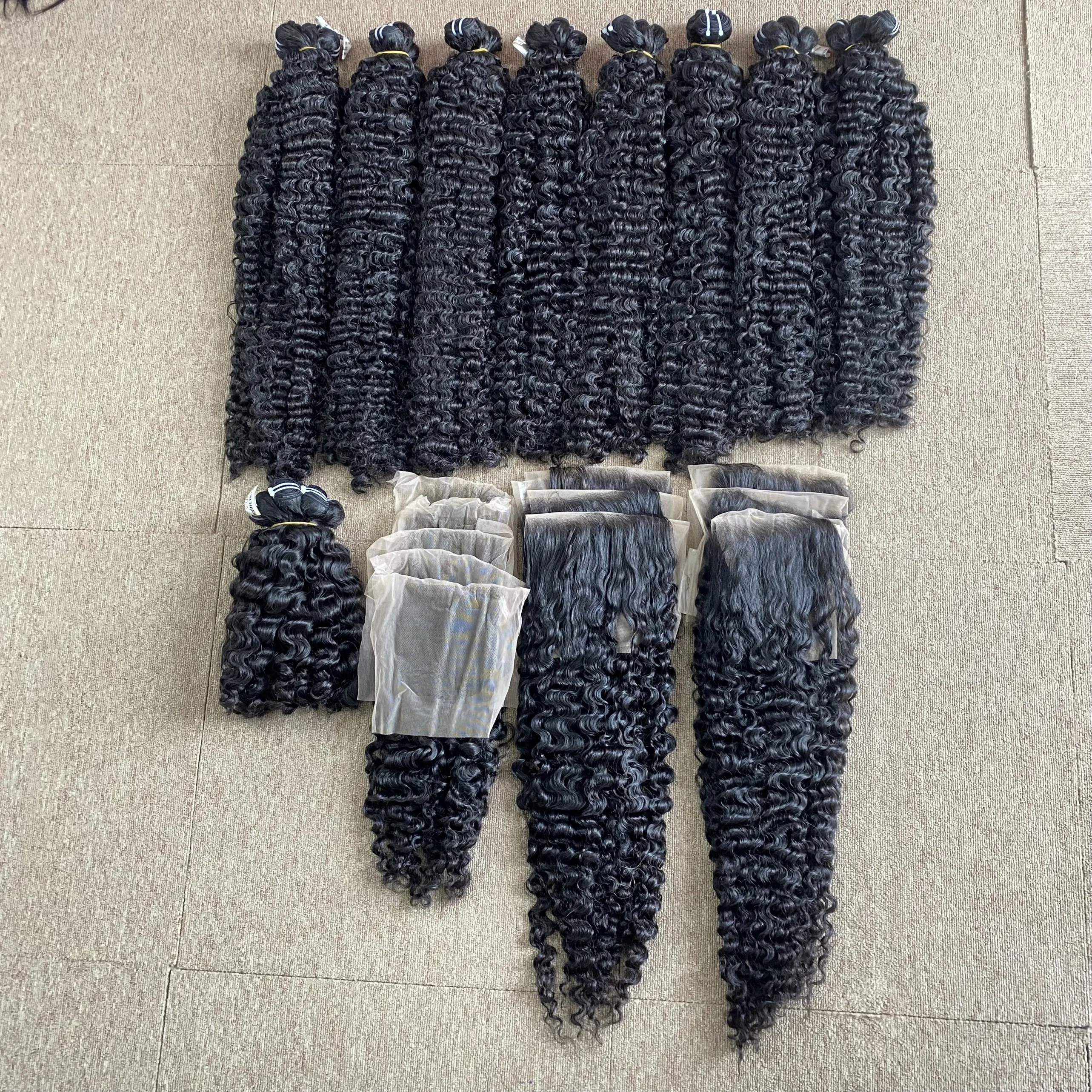 TOP HOT Style BURMESE CURL Raw Vietnamese Hair Cuticle Aligned Human Hair Wigs Wholesale Factory Price Best selling Product 2023