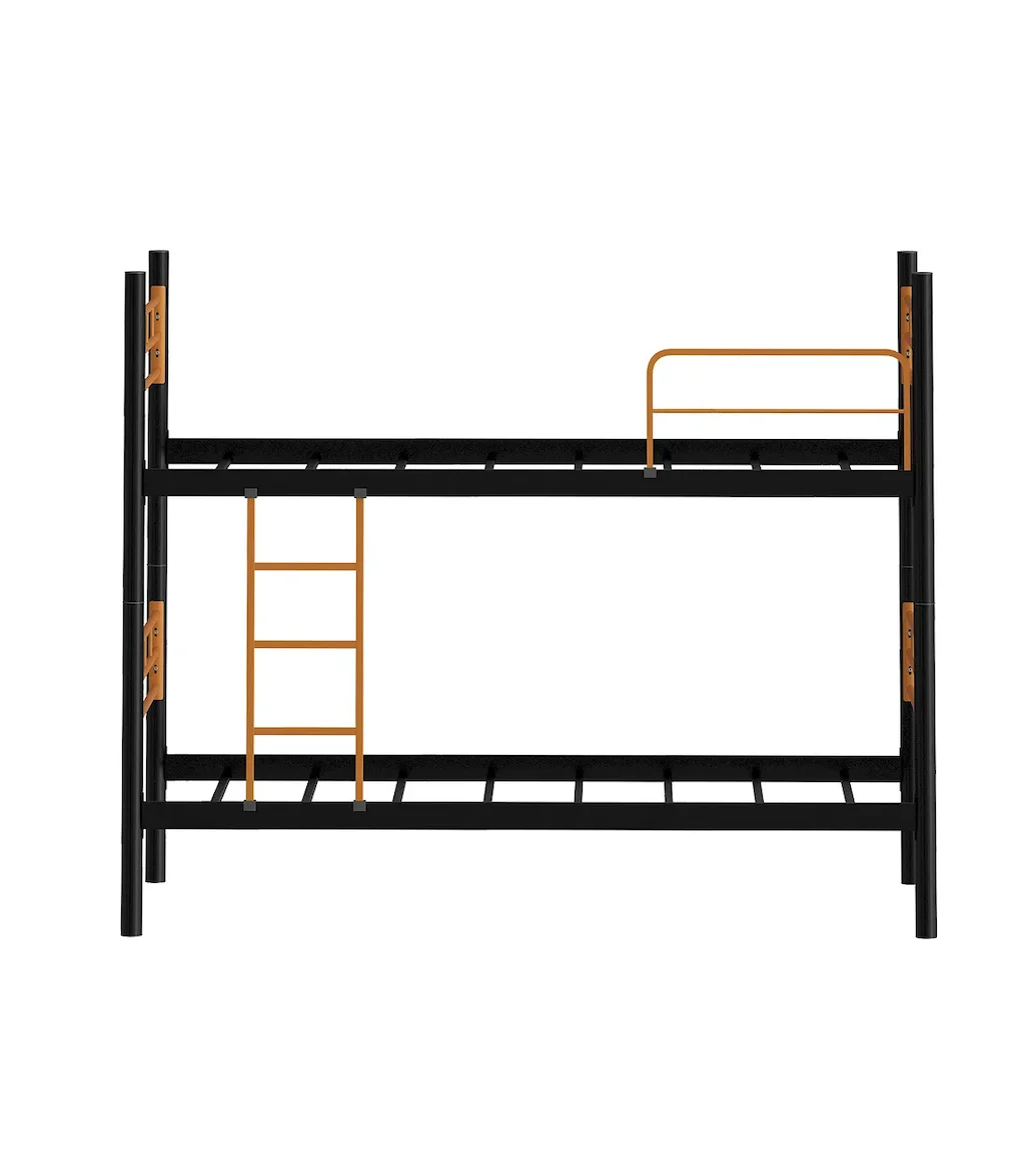 Bedroom furniture Wholesale Customized metal bed frame adult Loft Bed School Home Hotel Hostel Use metal bunk beds for Adult