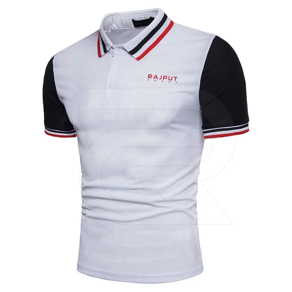 100 Cotton Mens Golf Polo Shirt Polo Blank Embroidered High Quality Camisas Polyester Men Quantity Custom Turtleneck OEM Anti