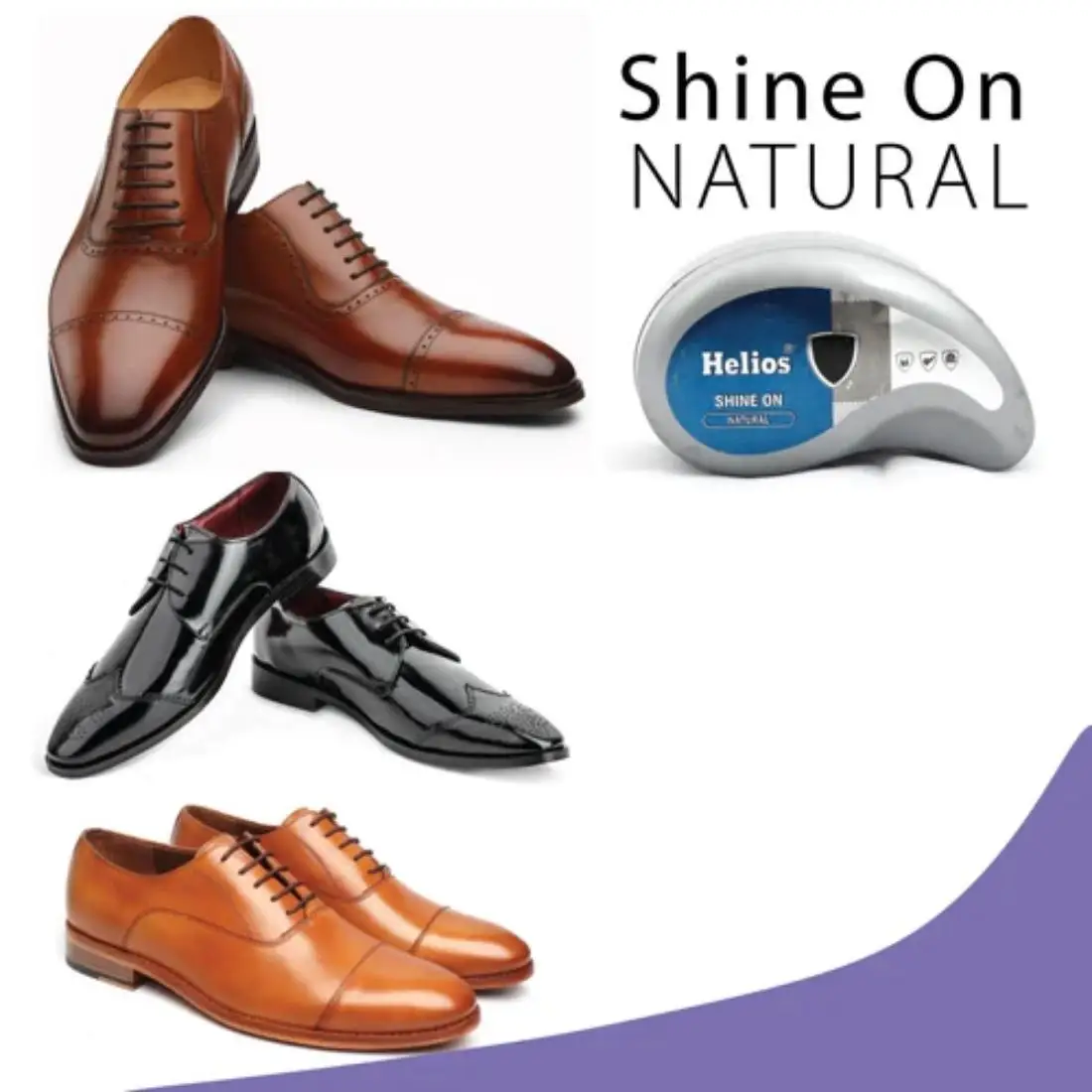 Hot Sale Shoe Polish Bulk Quantity Wholesale Price Available Instant Shiner Shine On for Leather Shoe By Helious From India