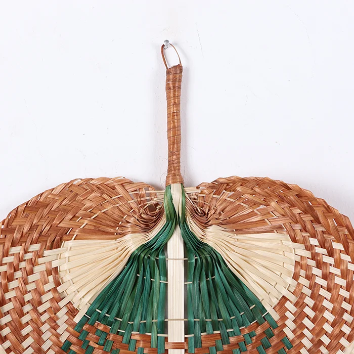 Hanging Bamboo Wall Fan Best Selling Eco-Friendly Item Home Restaurant Decor made in Vietnam