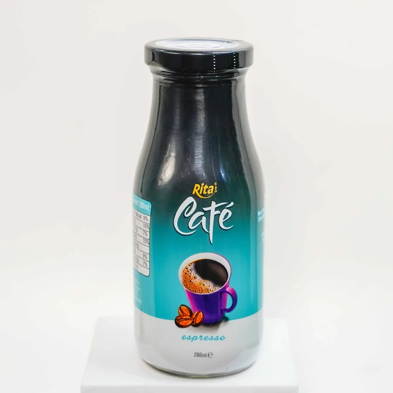 280ml Black Coffee Drink OEM ODM Quality Products at the Best Price Energy Drink Free Sample Low MOQ Free Design Label