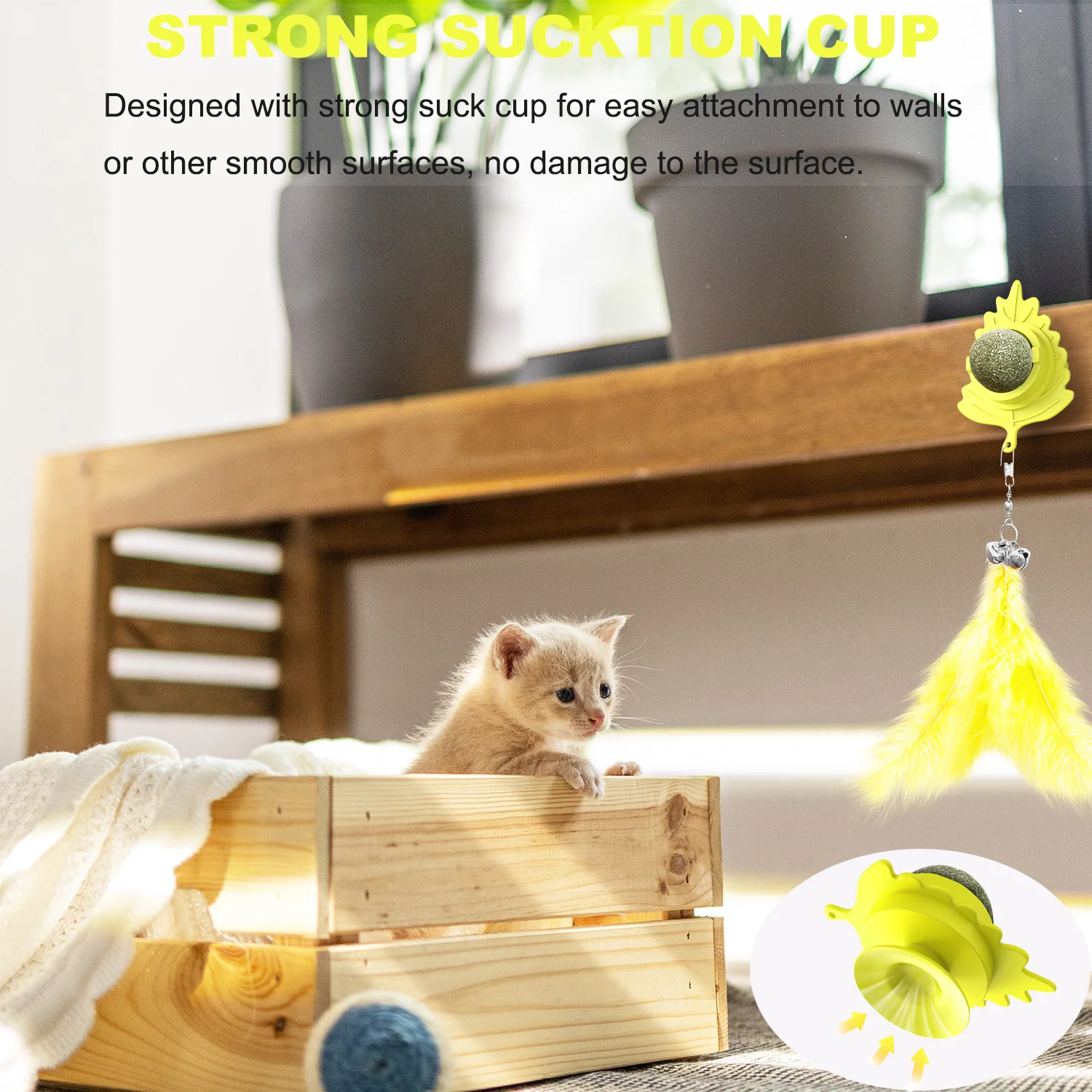 2024 Customized Silicone Catnip Ball of Toy For Cat Manufacturer Interesting and Interactive Pet Toys with Catnip for Play Ball