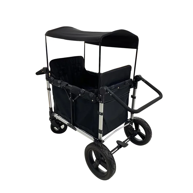 JXB Top Seller 600D Fabric Push Pull Folding Stroller Wagons Titanium Series