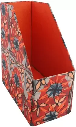 Craft 1 Compartments MDF Magazine Holder  (Multicolor) Single Compartment Table Top Magazine Holder