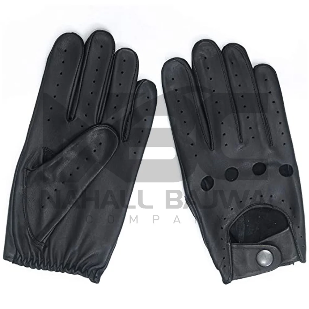 2022 New Fashion Hot Sale Leather Driving Gloves Men Plain Genuine Leather Warm Gloves At Cheap Price