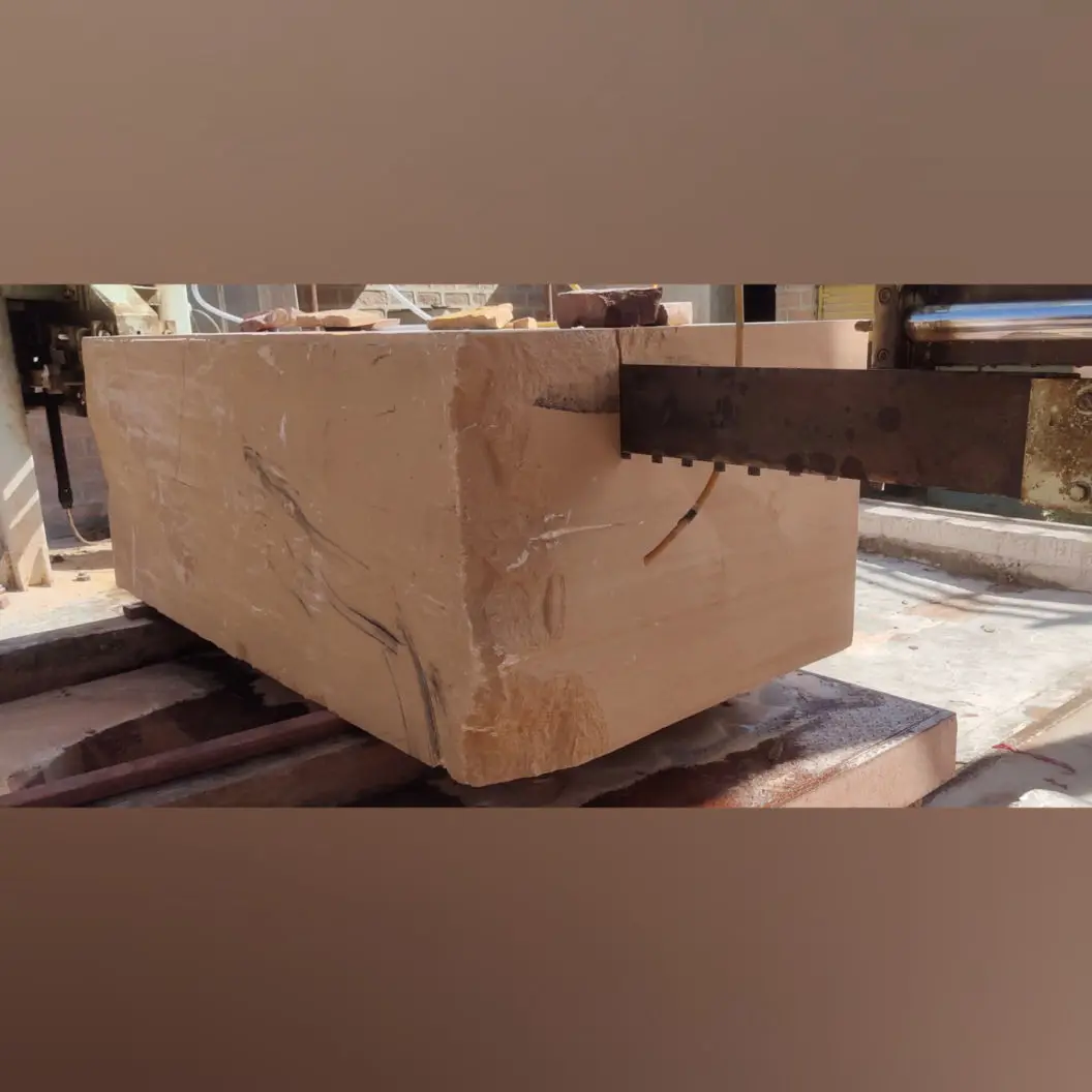 Light pink Sandstone Exterior Design Jodhpur popular sandstone blocks slabs tiles in customized sizes with multiple finishes