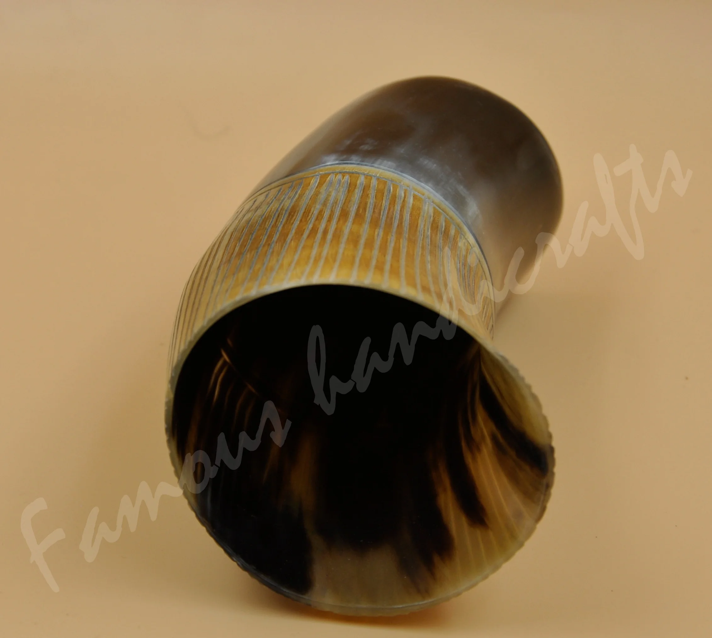 buffalo drinking horn, buffalo horn, buffalo water horn