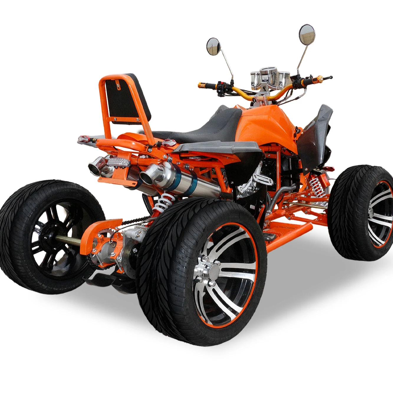 Speed running atv 300cc 4x4 quad bikes best deign 4 stroke diesel power engine with automatic brake transmission OEM Customized