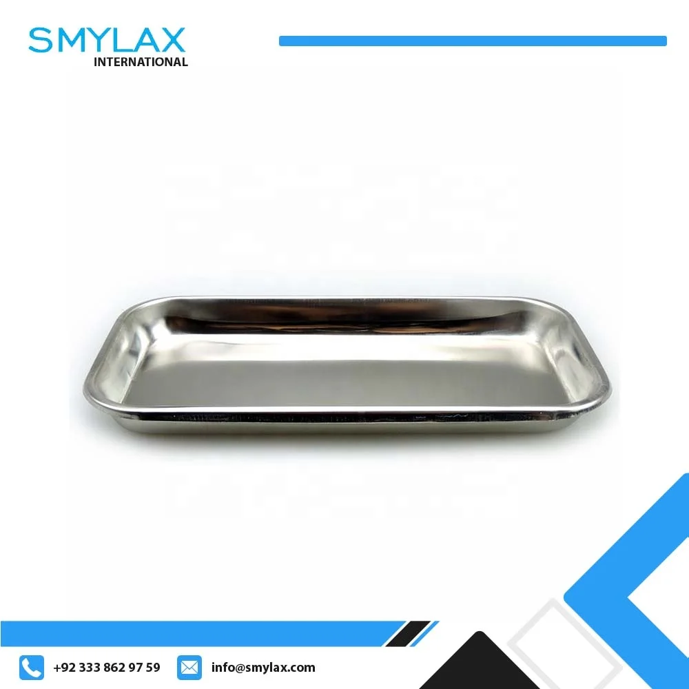 1pc Stainless Steel Medical Surgical Tray Plate Dental Storage Holder Dentist Tools Dish Storage Box For Clinic Tooth Care