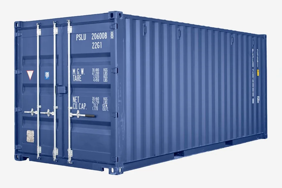 Isolated Container New 20ft CSC Certification Dry Cargo Shipping Container for Shipping