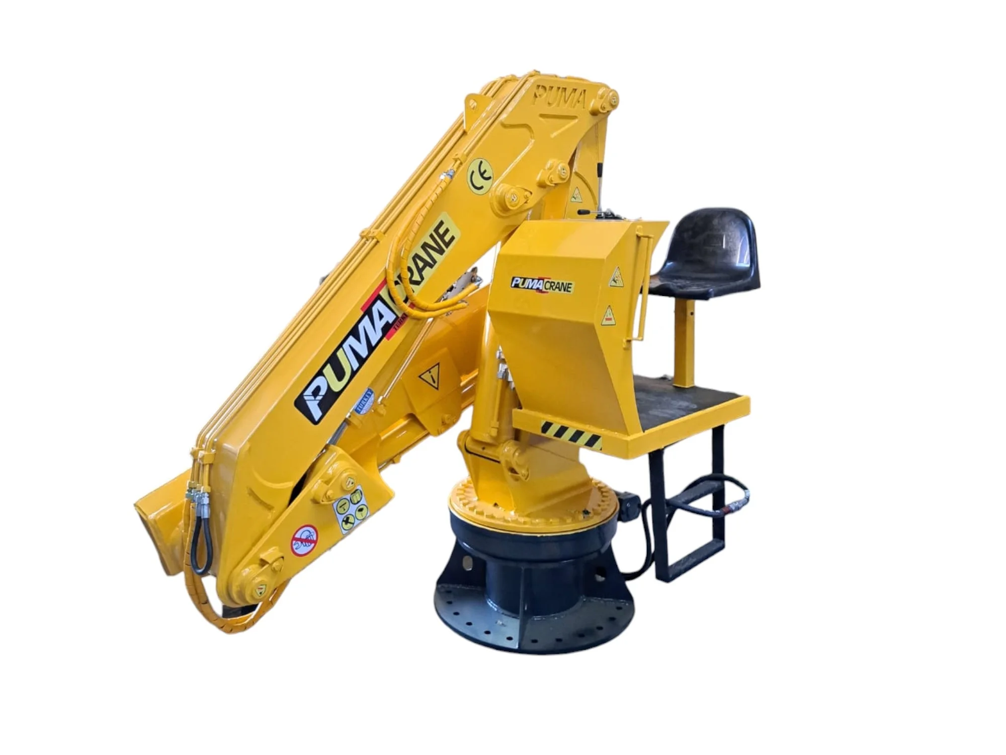 New Product Hydraulic Knuckle Boom Marine Deck Crane Folding Crane Light construction  High Quality  Fast Delivery Puma Cranes