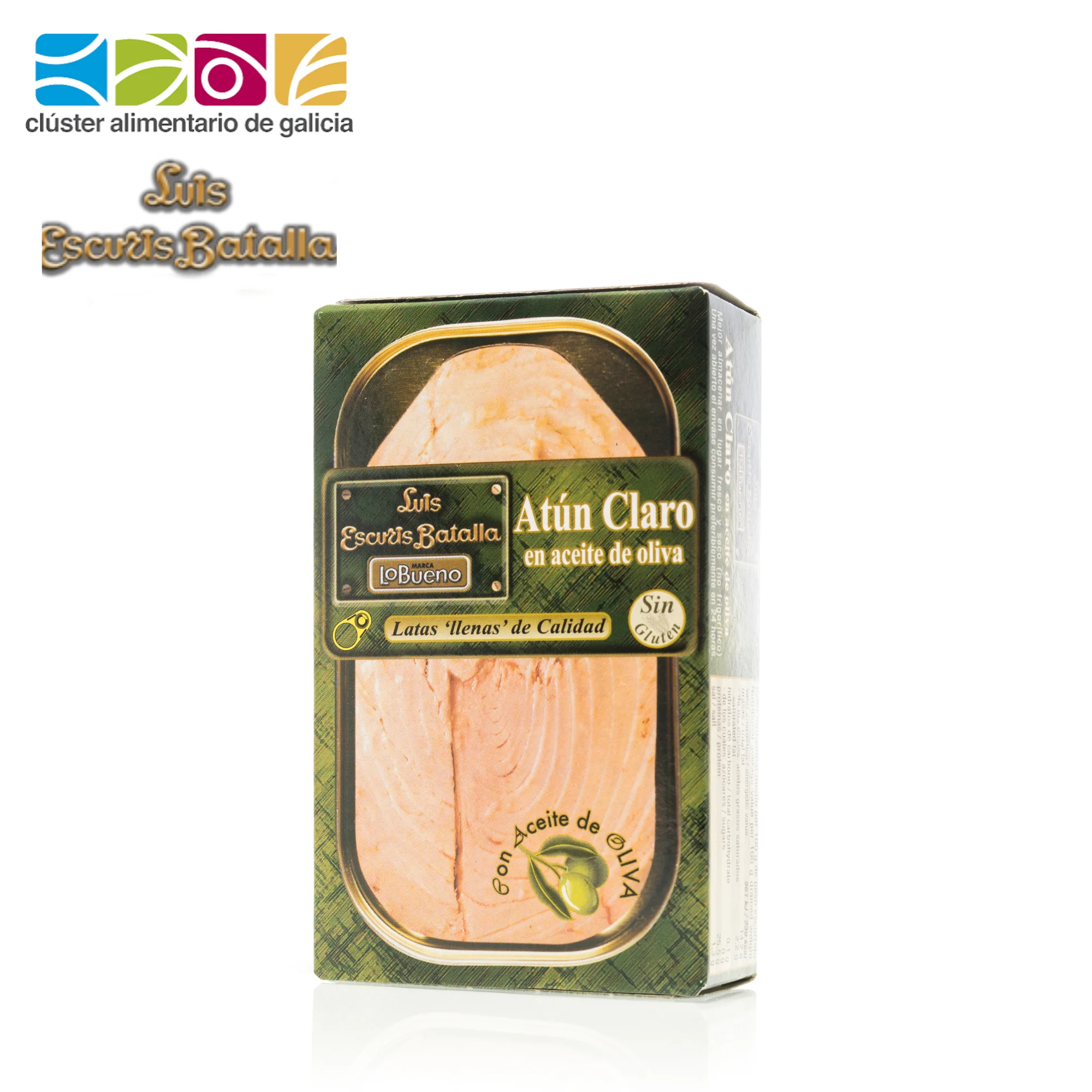 Best Light Tuna in Olive Oil 115 gr | Canned Seafood |Premium Product | Product from Spain | Conservas Escuris
