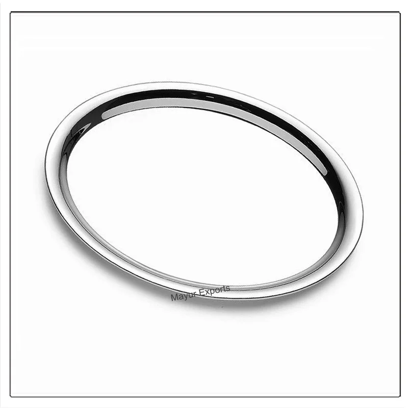Stainless Steel Bar Tray Oval Serving Tray for Bar
