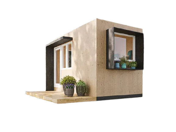 Main Force Cheap Real Estate Prefab House Prefabricated Detachable Tiny 2 Bedroom Manufacturer Mobile Container House Home