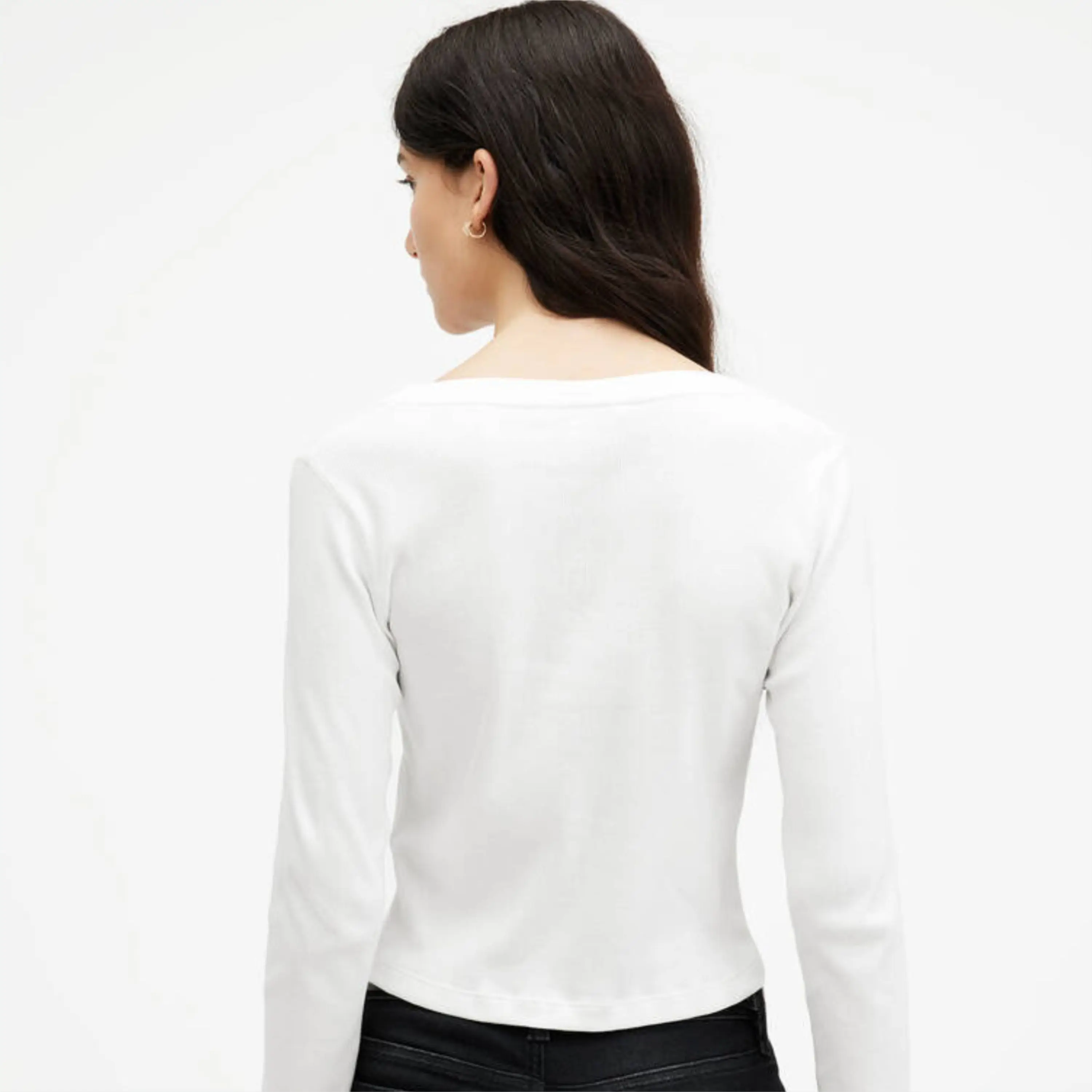 2024 Popular Long Sleeve Fashion Blouses Lady For Women Casual Ladies And Tops Working Women Cutting Sewing Machine
