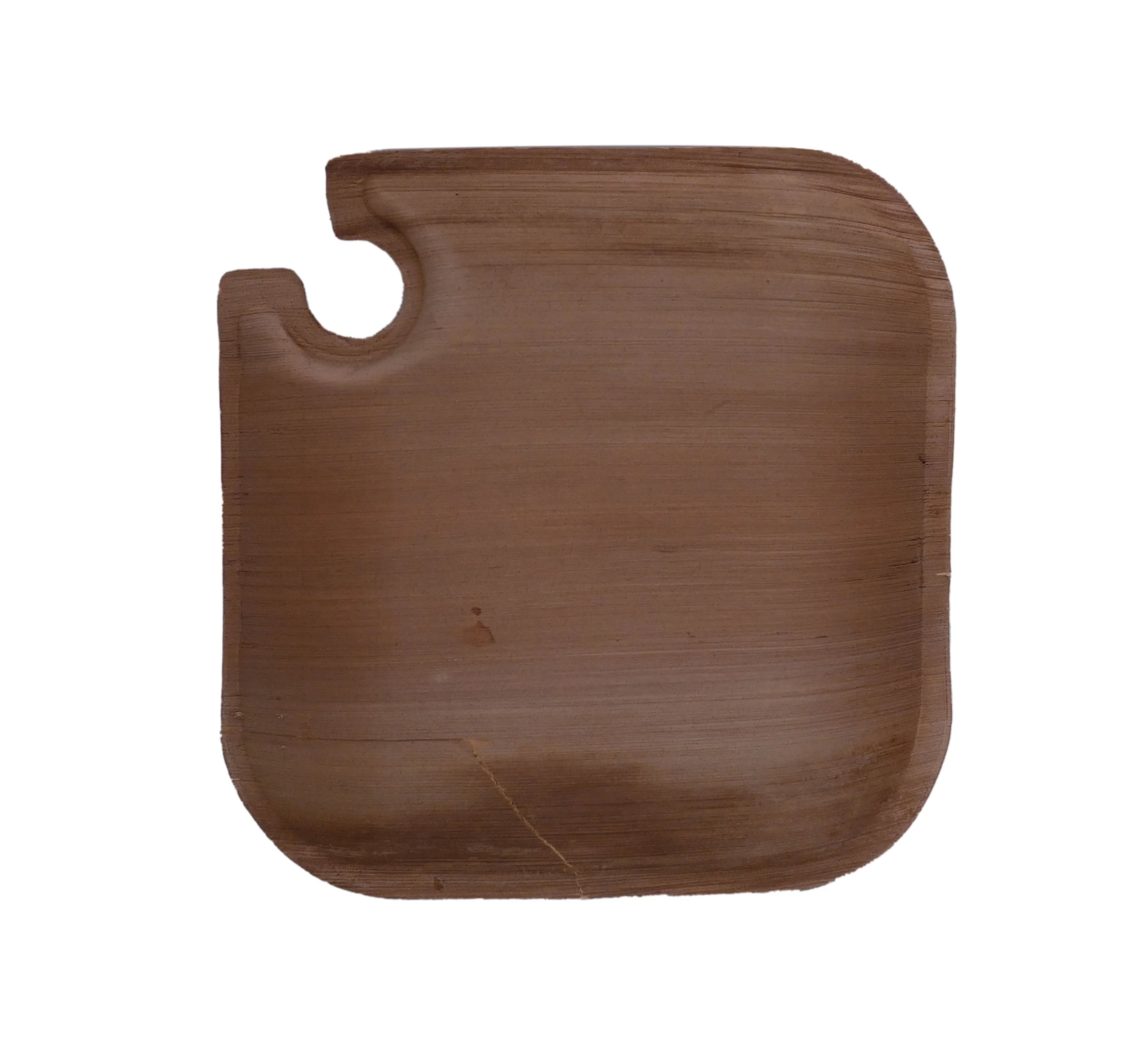 Excellent Quality New Disposable Areca Palm Leaf Plates/Palm Leaf Wine Plate Made To Order Glass Holder Pack of 100 Pcs