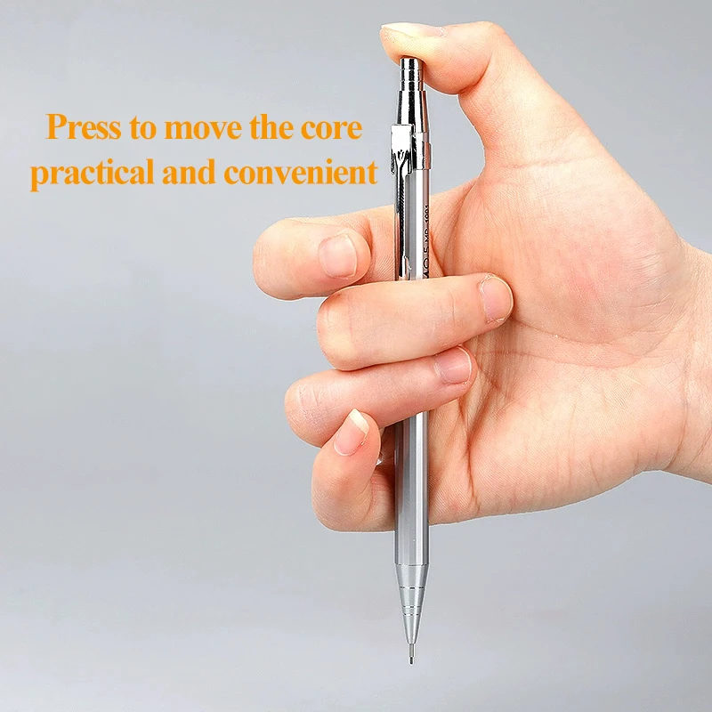 M & G MP1001 свободные 0 7 мм 5 3 вида цветов металлический механический карандаш для письма Набор рисования