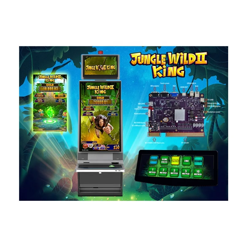 jungle wild II king pcb game board amusement gaming vending machines bill validator note reader note cash bill acceptor
