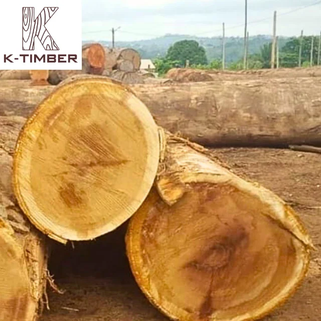 KTIMBER African Supplier Iroko Sawlog Lumber Natural Wood Hard Wood Raw Materials African Oak Wood Construction Building