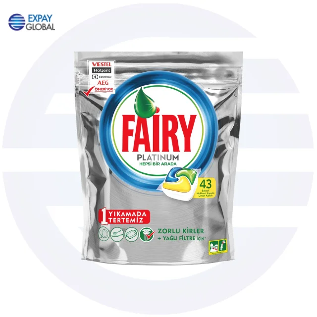 For Fairy Dishwasher Tab Platinum 43 Aio