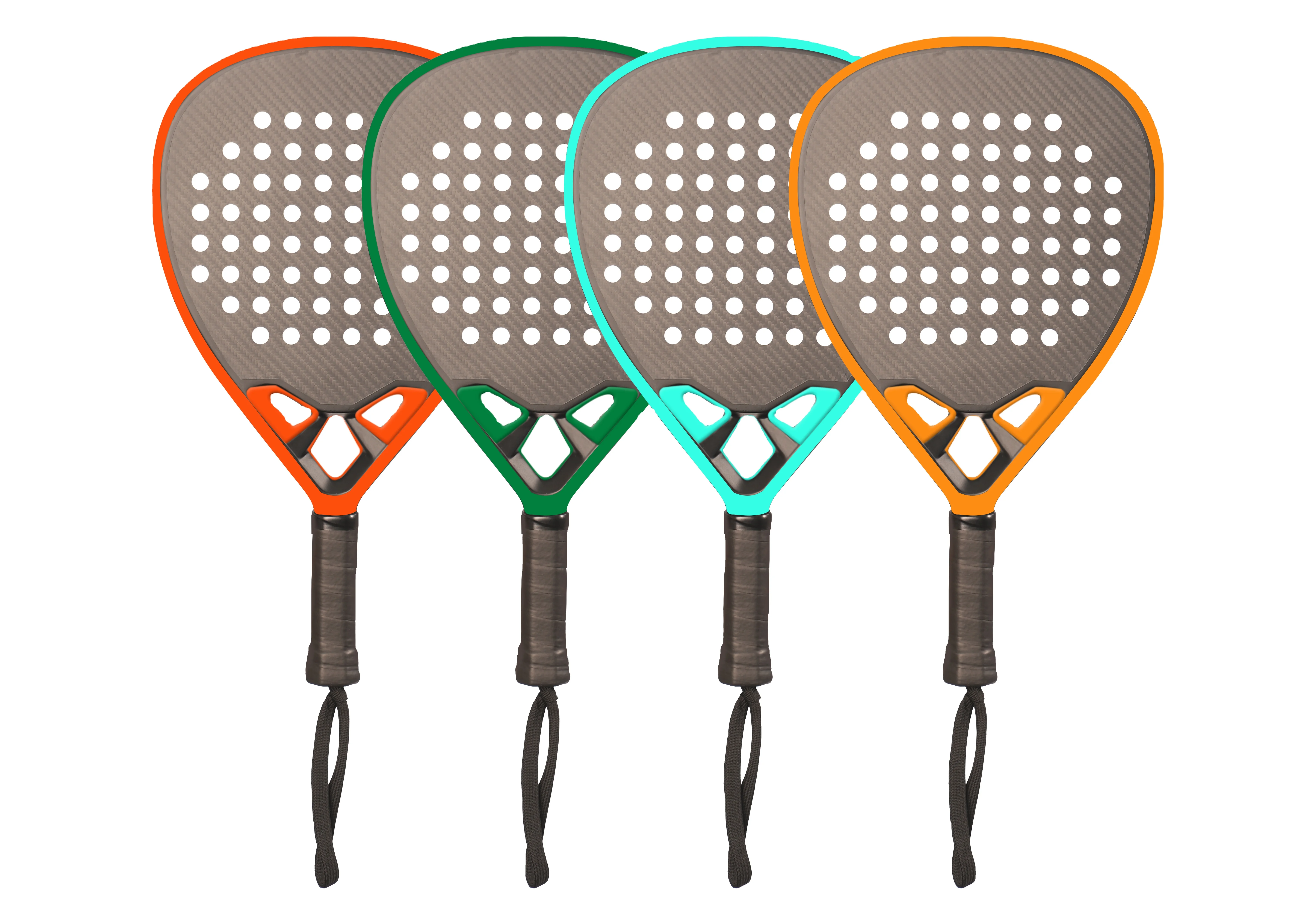 Oem Custom Design Cheap Wholesale Tennis Racket Carbon Fiber Padel Raquets Paddle Tennis Rackets
