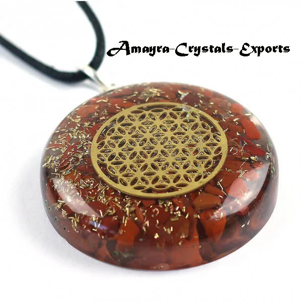 Orgonite Amethyst Pendants With Cord Natural Gemstones Crystals  Buy Orgone Products at reasonable price From Amayra Crystals