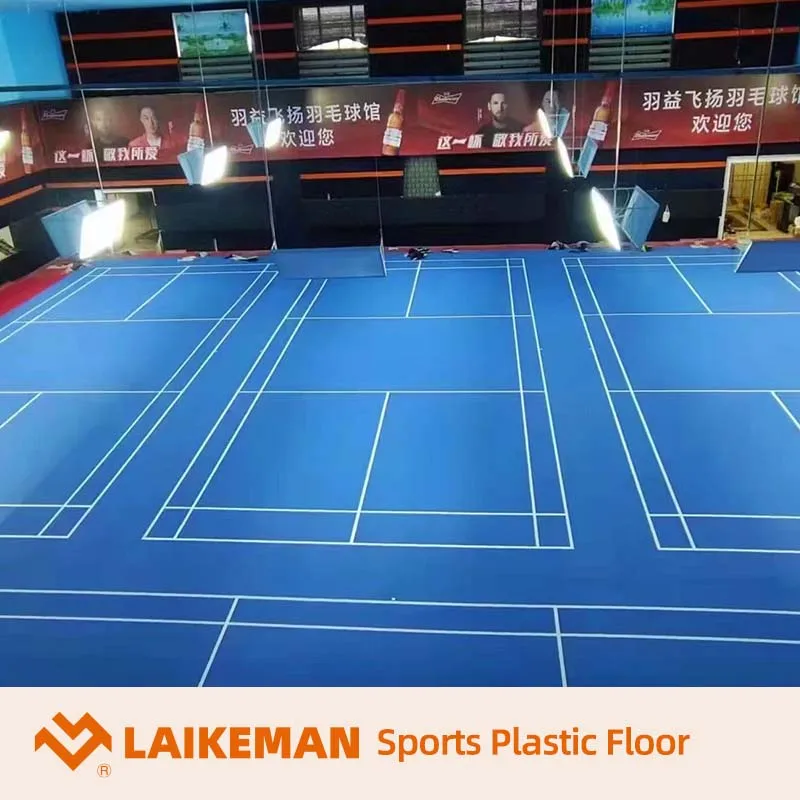 LAIKEMAN best sale vinyl flooring BWF Badminton Court Floor Color