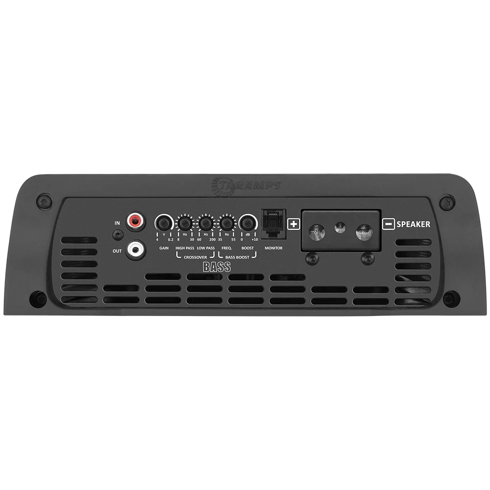 Taramps Smart 5 Bass 5000 watts RMS Multi-Impedance 0.5 to 2 Ohms Class D White Car Audio Amplifier 1 Channel, Monoblock Amp