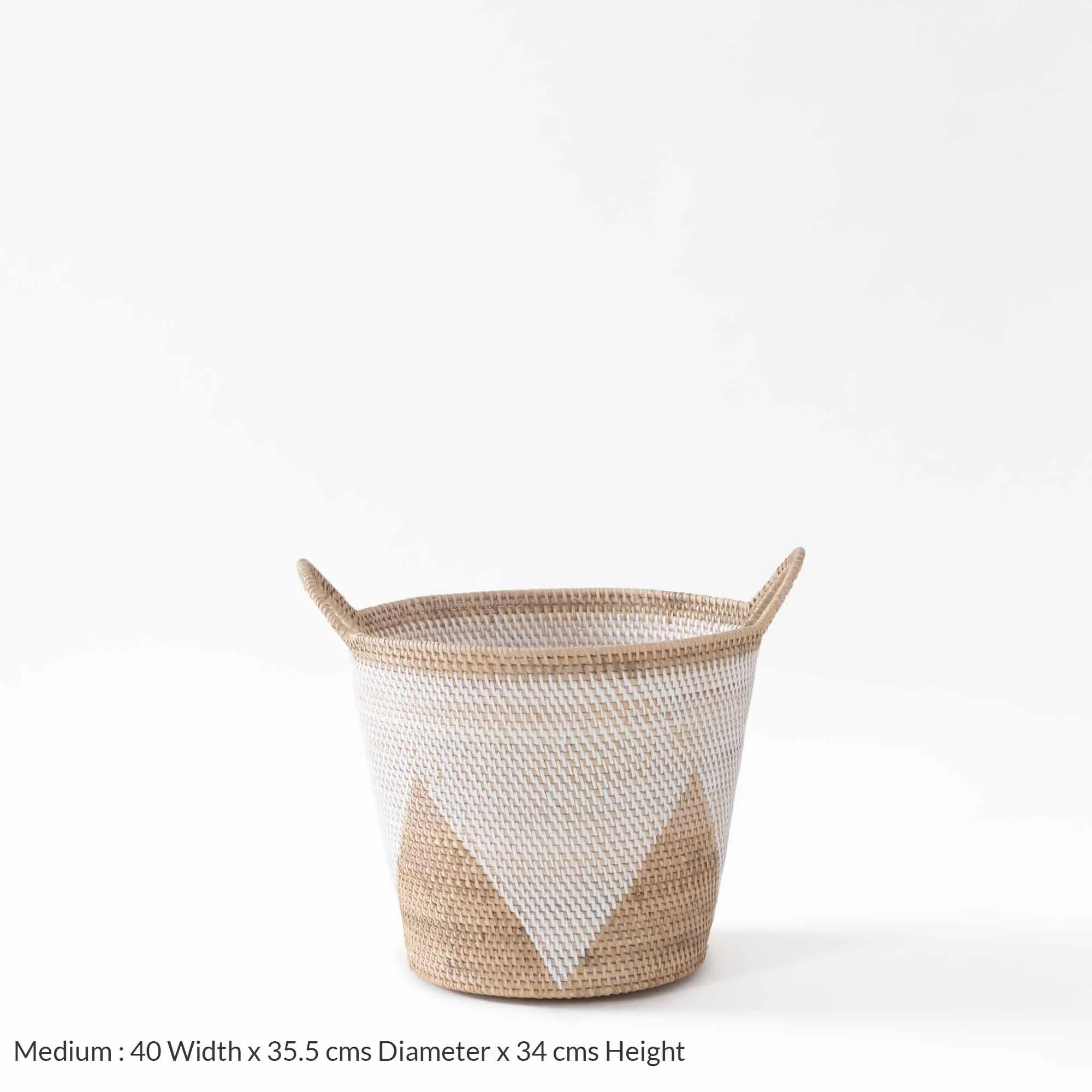 Natural rattan storage basket for plant baskets or flower baskets from Vietnam handicraft manufacturer