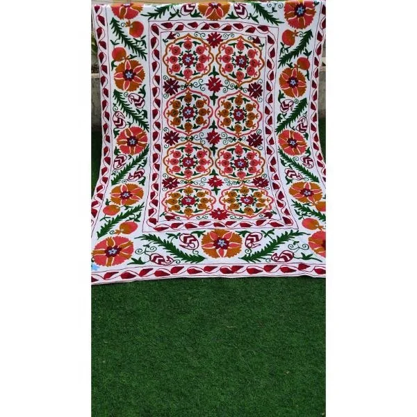 Suzani with Comforter Bed Sheet King Size Bed sheets Luxury Queen Space Fashion Quantity Cover Geometric Wedding Technics Gift