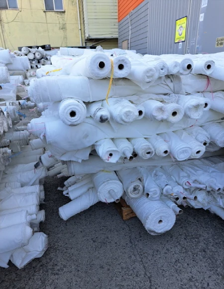 Made In Korea Best Selling POLYESTER WOVEN FABRIC GREIGE INGREY Stocklot Top quality fabric With Best Price and  Good Condition