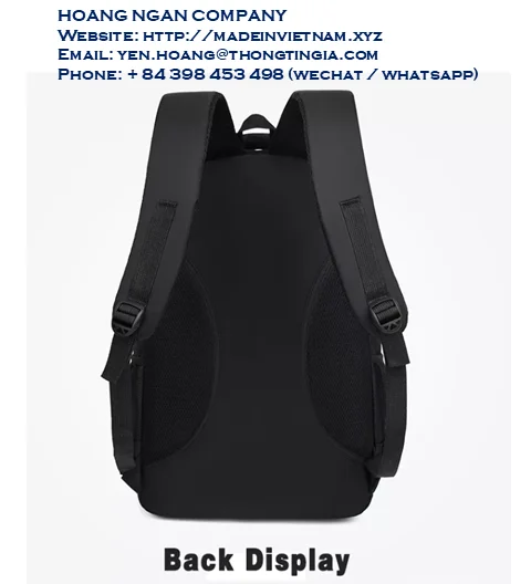 Vietnam Backpack Anti Theft Smart Laptop Backpack Bag Large Capacity Multifunction Nylon Pink Soft Fashion Black Waterproof