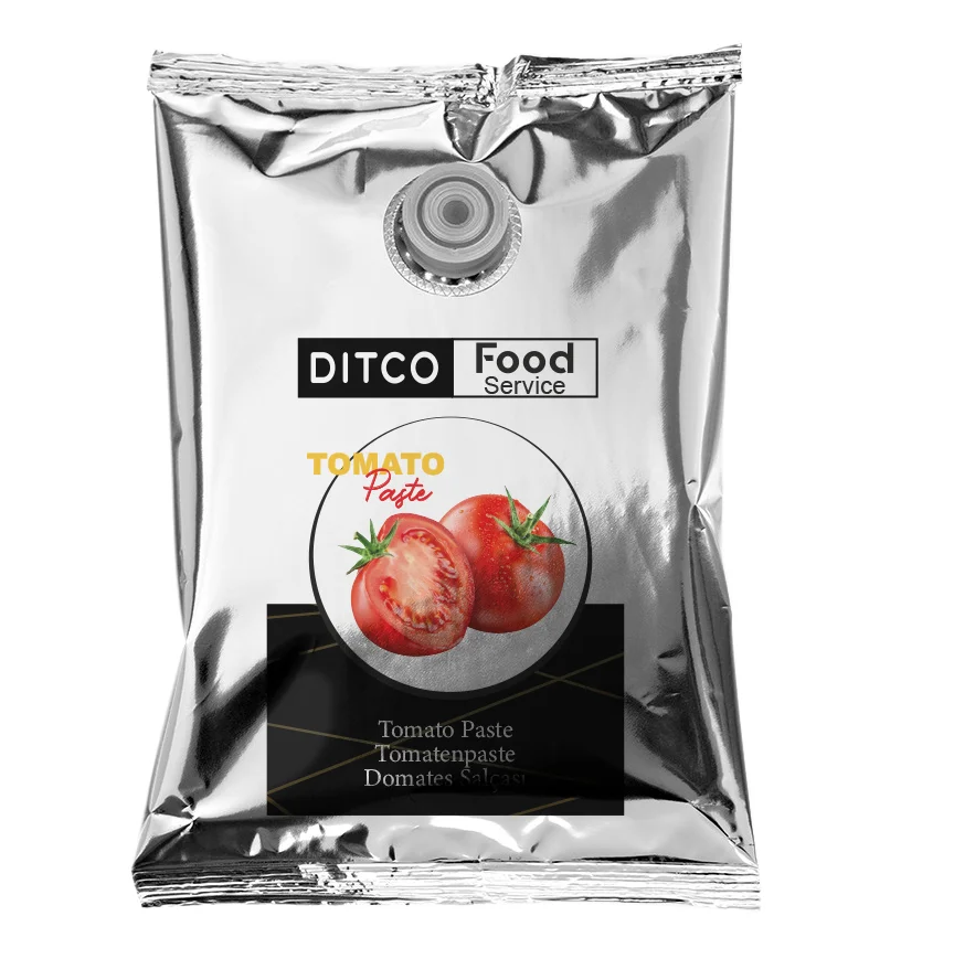 Tomato Puree / Polpa Fina 8-10 Brix  - 1 x 5 kg Bag in Box - Made in Turkey - Fast Delivery - Customization Available