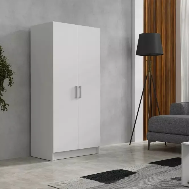 PINO 2 Wooden Wardrobe Simple Modern 177 X 52 81 CM for Bedroom From Poland