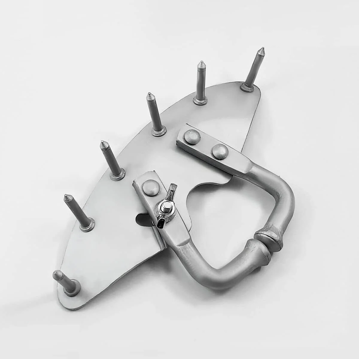 Veterinary Milk Suction Back Spiked Cattle Farming Cow Sheep Aluminum Calf Weaner | Milk Sucking Preventer Cow Sheep Silver Calf