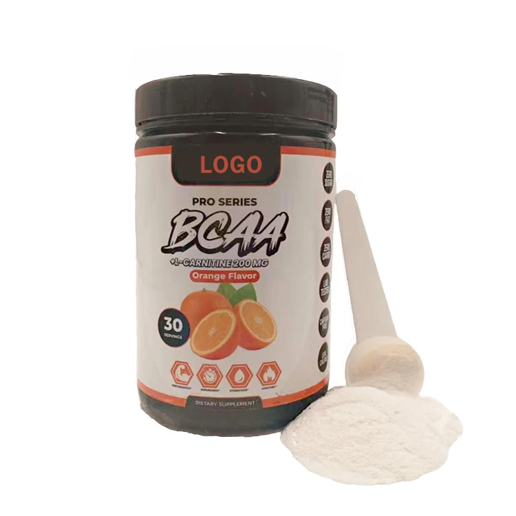 Amino Acids Healthcare Supplements For Bodybuilders Muscle Up Halal Raw Material Private Label BCAA Powder 2:1:1