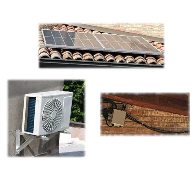 photovoltaic power kit for air conditioning