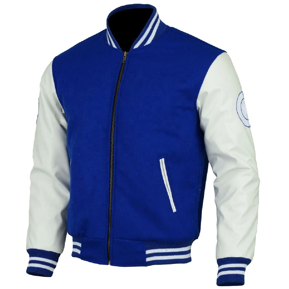 Oem Manufacturer High Quality Varsity Jacket Men Chenille Embroidery Leather Sleeves Custom Baseball Letterman Varsity Jacket