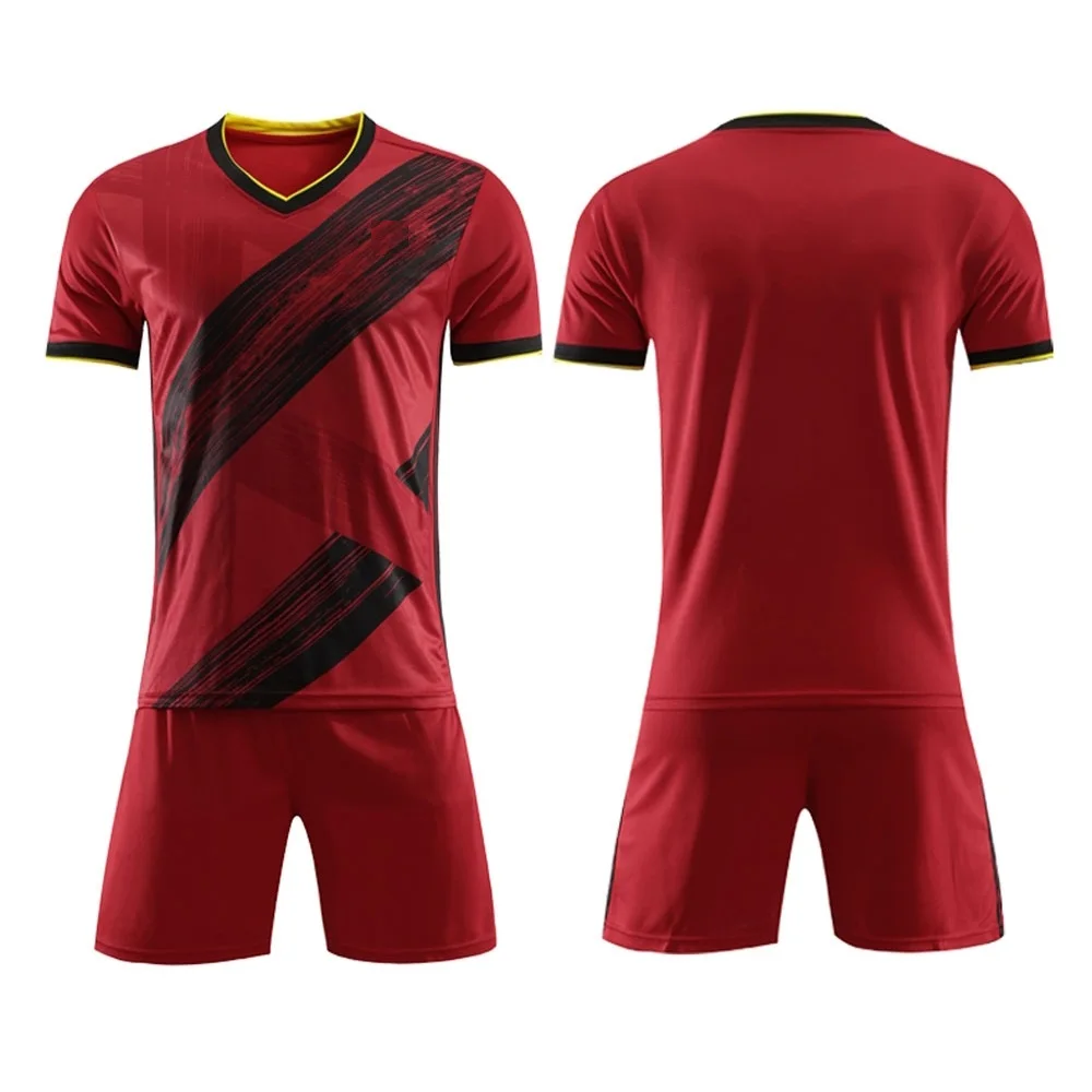 2022 club soccer jersey new season football uniform set with name LOGO custom jerseys team