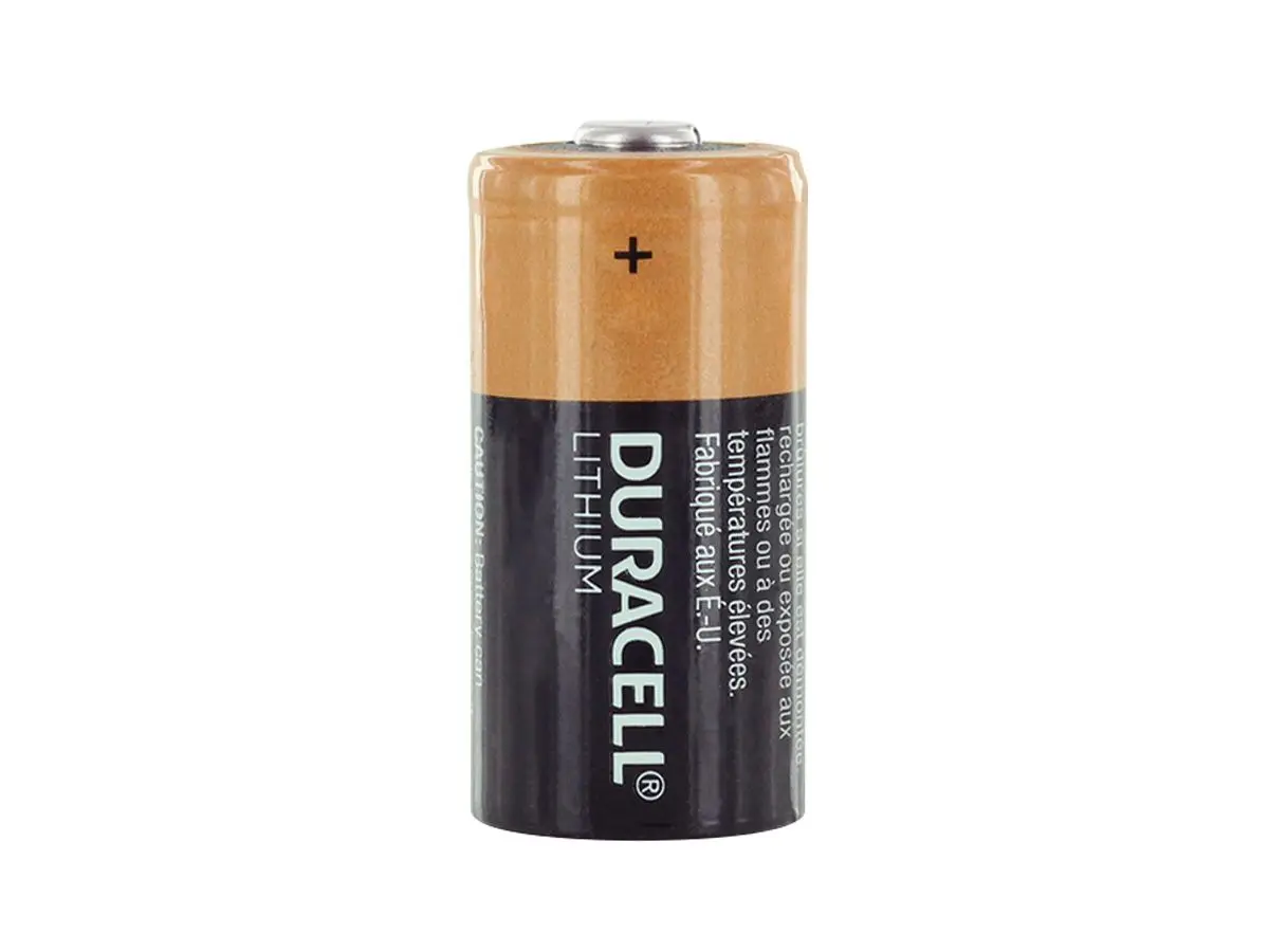 alkaline Duracell 9V Battery  For multiple purpose / 10x CR123A Duracell Lithium - 3V