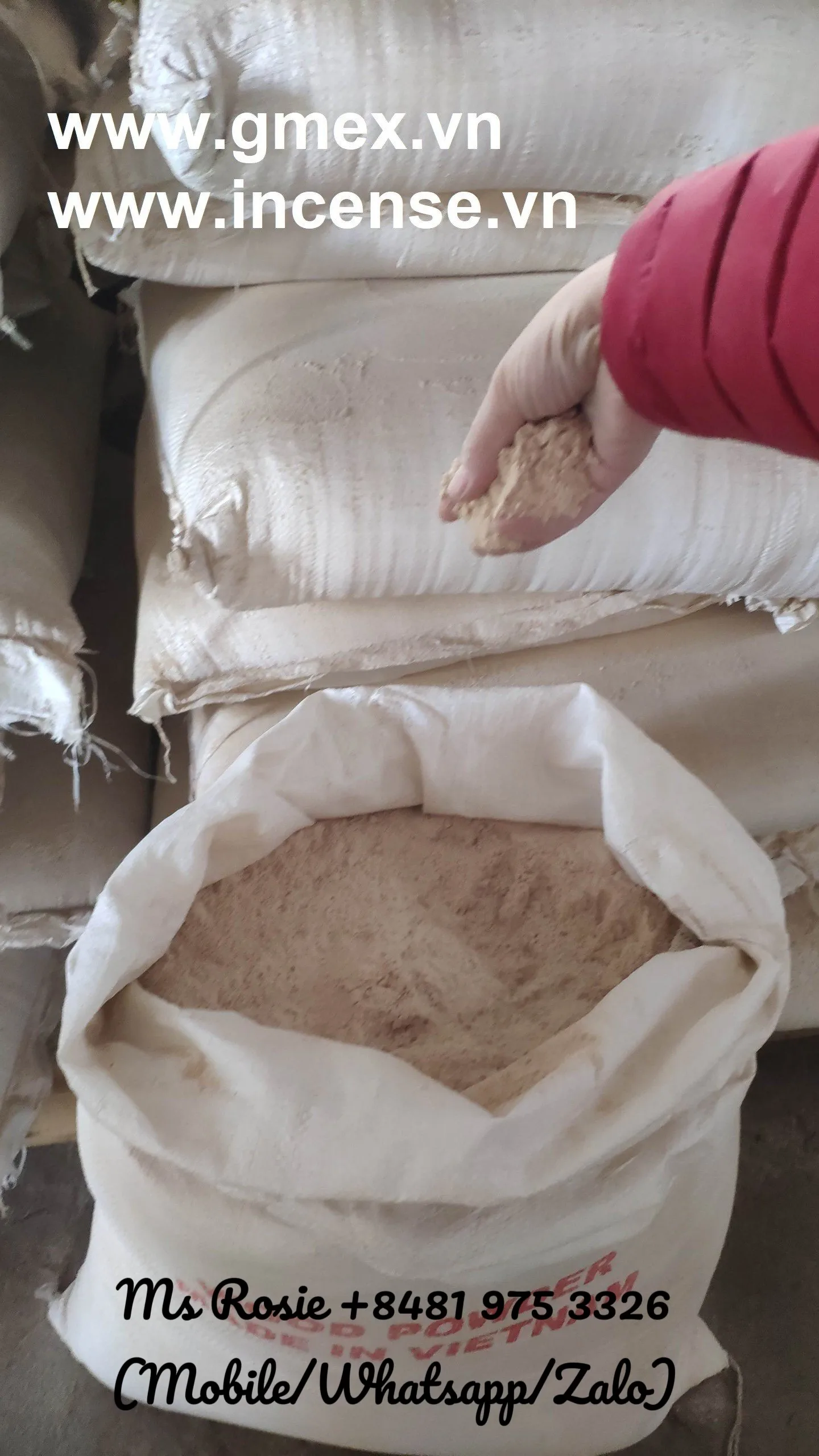 Many purposed wood powder sawdust powder tabu powder making agarbatti +84-819753326