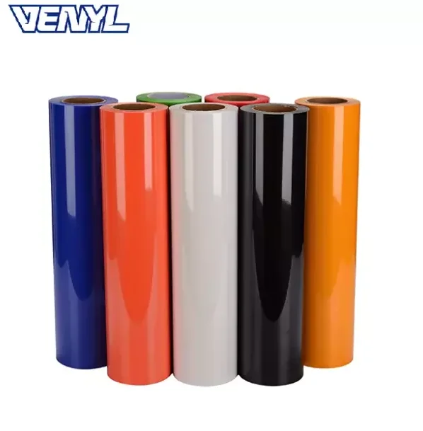 Sticky Backing Film Holographic Reflective Glitter Vinyl Clothing Chameleon Heat Transfer vinyl rolls