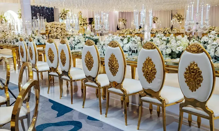 banquet chairs stackable wedding