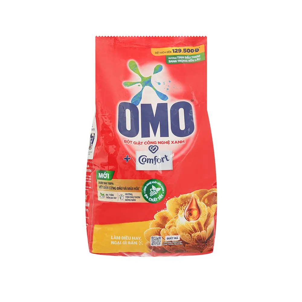 O-mo comfortt Washing Detergent Power big bag 5.3kg -  Asia market detergent powder - Laundry powder detergent cleaning supplies