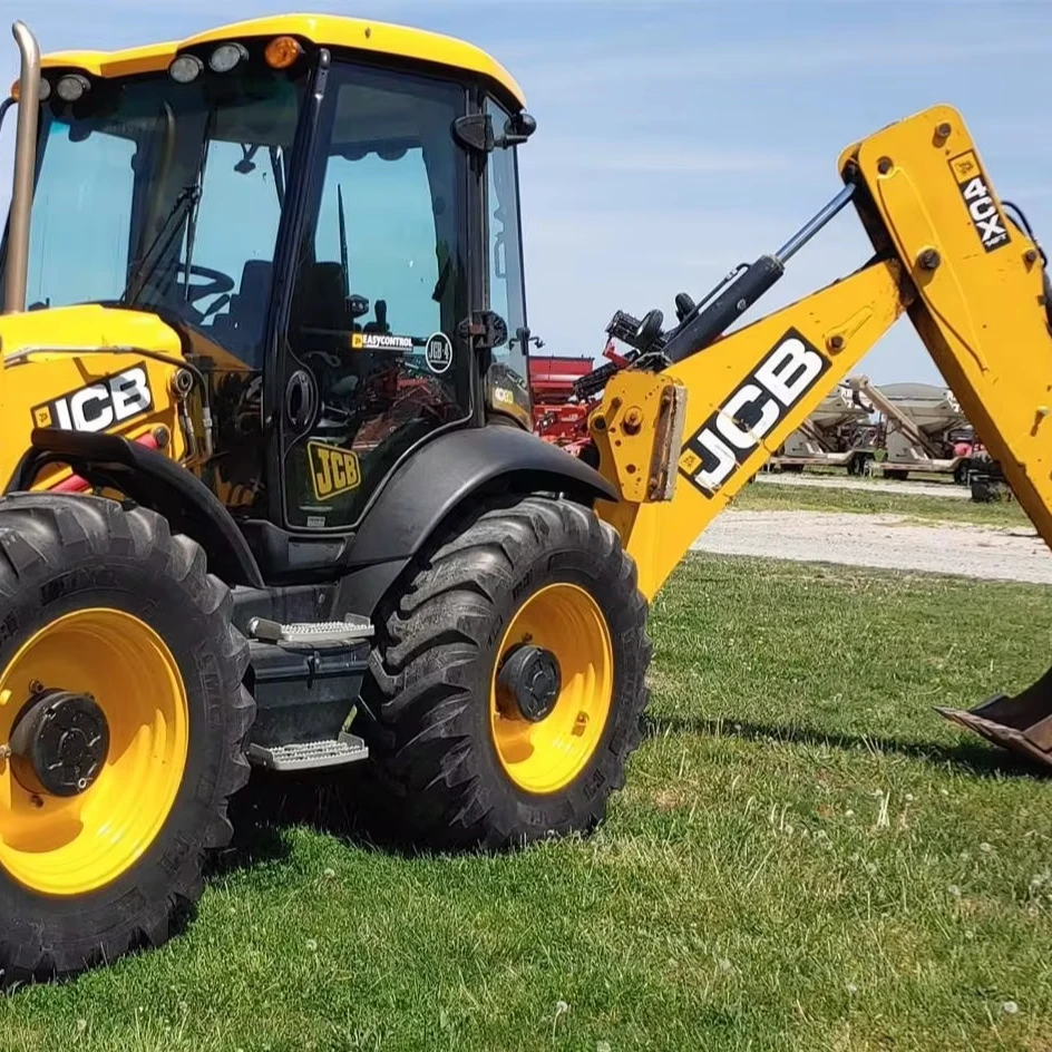 JCB 4CX 4x4x4 полноприводная Землеройная техника 3CX Подержанные экскаваторы-погрузчики